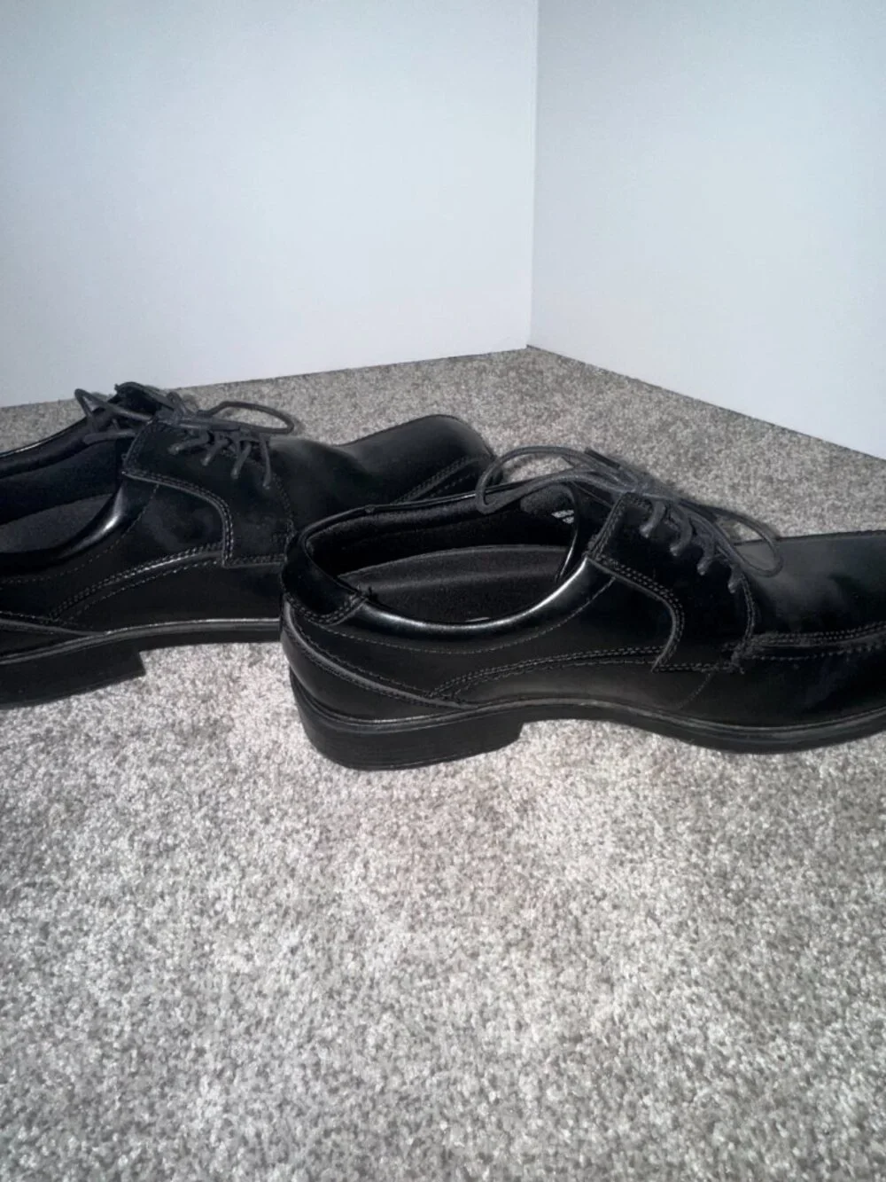 Nunn Bush Comfort Slip Resistant Black Leather Dress Shoes Men’s Size 11.5